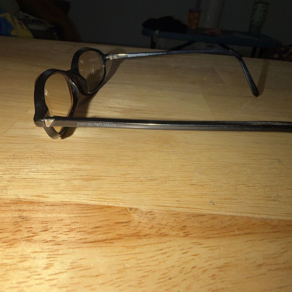 Emporio Armani 591 020  49 16 135 Full Rim  Used Eyeglasses Frames - Eyewear - Picture 4 of 7